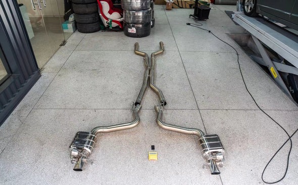 EXHAUST CATBACK MUFFLERS for MERCEDES BENZ AMG GT 63 S 2019+ (Engine: 4.0)