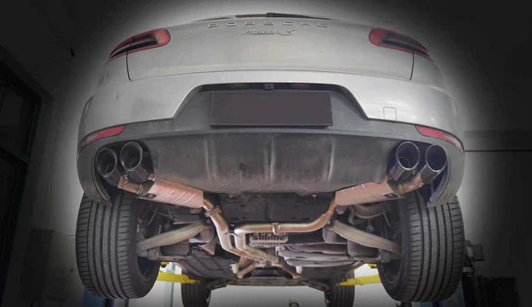VALVED EXHAUST CATBACK MUFFLER for Porsche Macan 3.0T 2014+