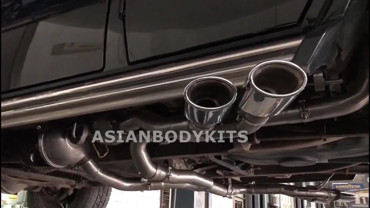 for Mercedes-Benz G-class G350D active sound exhaust system G63 look (2013-2017)
